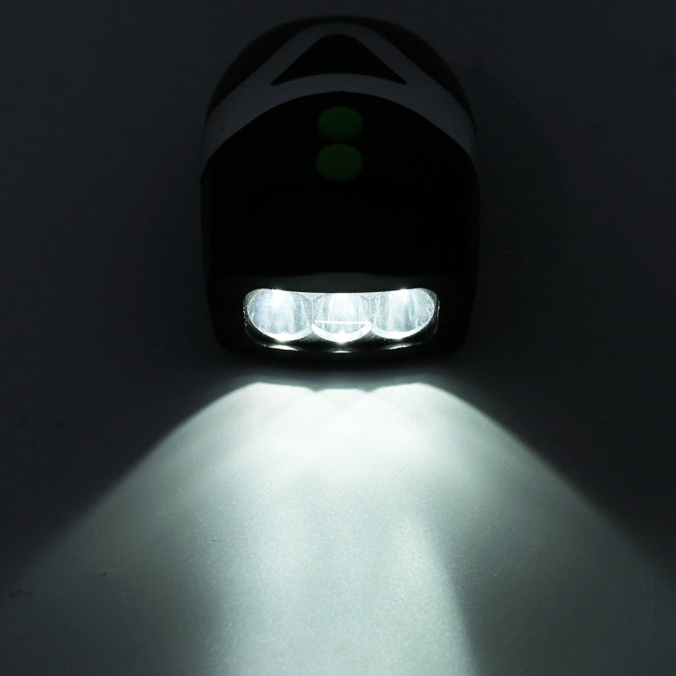 แตรไฟหน้าจักรยานเสือภูเขาไฟฉาย LED จักรยานแตรไฟฟ้าพร้อมไฟ, Electric Horn with Light