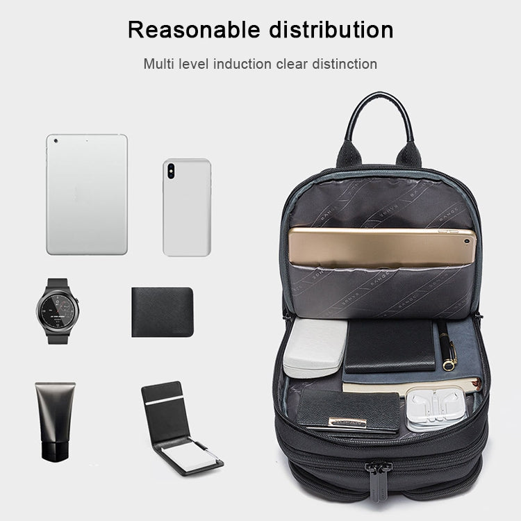 BANGE แฟชั่นกระเป๋าสะพายลำลองกลางแจ้ง USB กระเป๋าคาดหน้าอก, USB Chest Bag