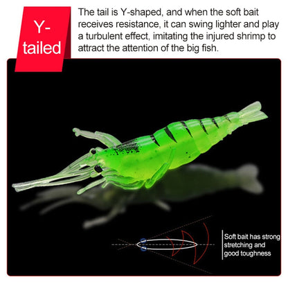 10 ชิ้น 4 เซนติเมตร ตกปลา เหยื่อกุ้งเทียมนุ่มเหยื่อ Popper Poper เหยื่อพร้อมตะขอ, Artificial Shrimp with Hook, Luminous Shrimp with Hook, Pink Shrimp with Hook, Green Shrimp with Hook, Transparent Shrimp with Hook