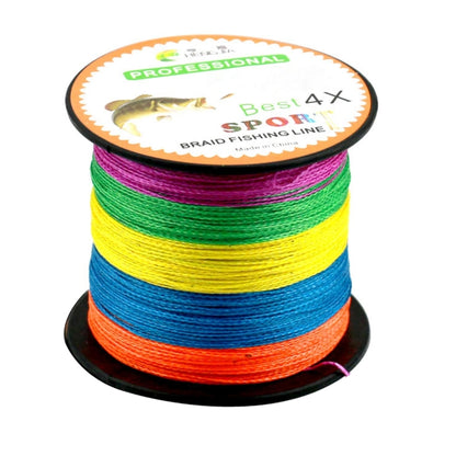 HENGJIA สีสัน 5.0 #0.37 มม.50LB 22.6 กก.ความตึงเครียด 300 M Extra Strong 4 หุ้น Braid PE สายตกปลา Kite Line, 5.0# 0.37mm 50LB
