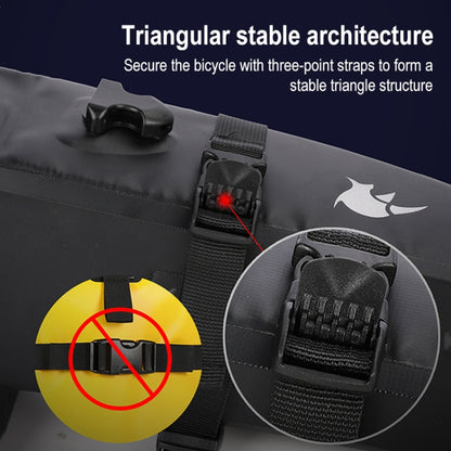 Rhinowalk TF551 กระเป๋าอานจักรยานกันน้ำขนาด 2.5 ลิตร, TF551 2.5L