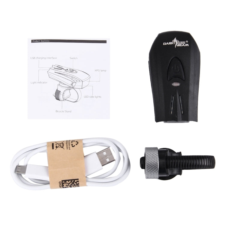 กันน้ำ USB ชาร์จ 5 โหมดแสงสีเหลืองและสีขาว 400LM COB LED ไฟท้ายจักรยาน, Yellow & White Light Bike Taillight