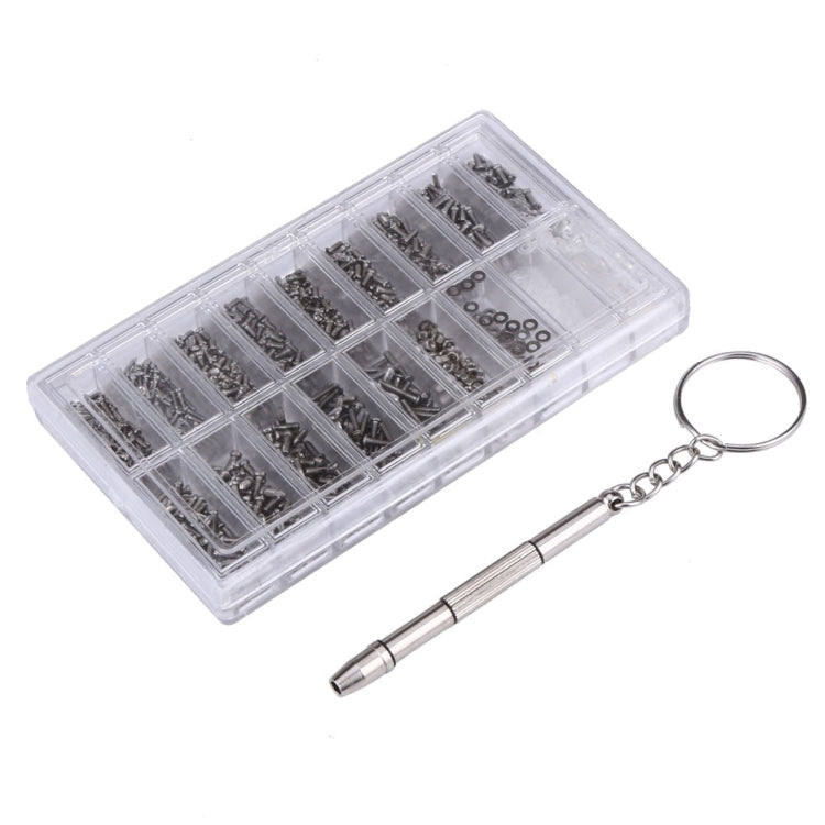 1,000 ชิ้นนาฬิกาแว่นกันแดดแว่นตาสกรูน็อตชุดซ่อมด้วยไขควง, Sunglass Spectacles Screws