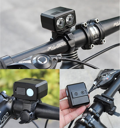 Y15 2 x CREE XPG2 500LM USB ชาร์จ LED ไฟหน้าจักรยานไฟหน้าพร้อม 5 โหมด, Y15