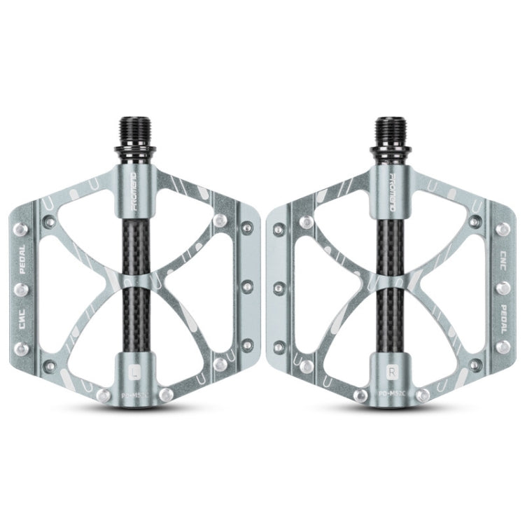 PROMEND PD-M52C 1 คู่จักรยานอลูมิเนียม + คาร์บอนไฟเบอร์หลอดแบริ่งเหยียบ, PD-M52C