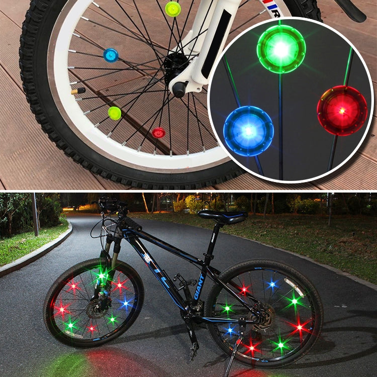 เด็กสมดุลรถกลางคืนขี่ความปลอดภัยไฟคลิปเปล่งแสง, Clip Light, 10 PCS Clip Light