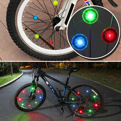 เด็กสมดุลรถกลางคืนขี่ความปลอดภัยไฟคลิปเปล่งแสง, Clip Light, 10 PCS Clip Light