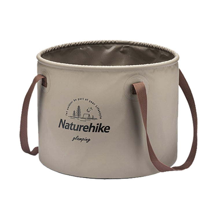Naturehike NH20SJ040 20L PVC Outdoor แคมป์ปิ้ง ถังเก็บน้ำแบบพับได้, 20L