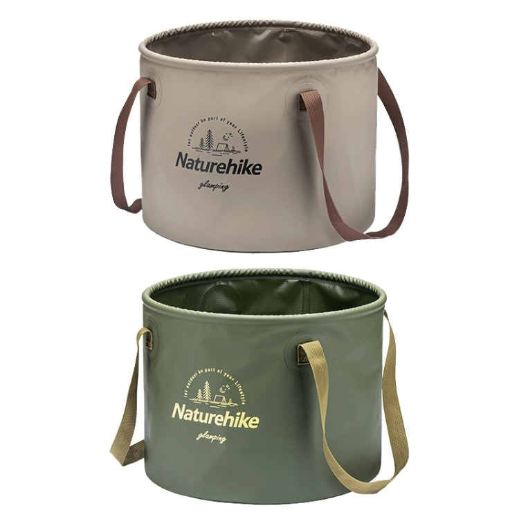 Naturehike NH20SJ040 20L PVC Outdoor แคมป์ปิ้ง ถังเก็บน้ำแบบพับได้, 20L