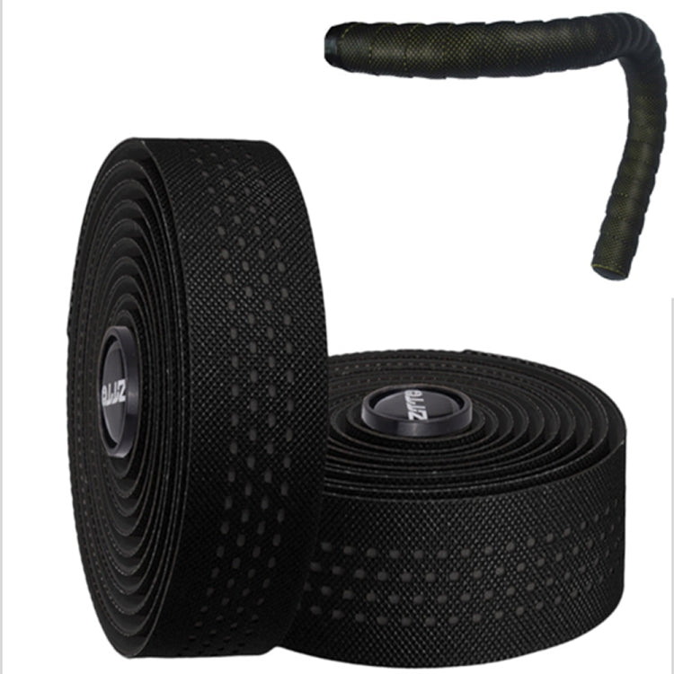 ZTTO เทปพันแฮนด์จักรยานถนน Non-SLIP Anti-Vibration PU Leather Breathable Wear-resisting