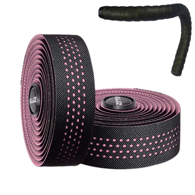 ZTTO เทปพันแฮนด์จักรยานถนน Non-SLIP Anti-Vibration PU Leather Breathable Wear-resisting