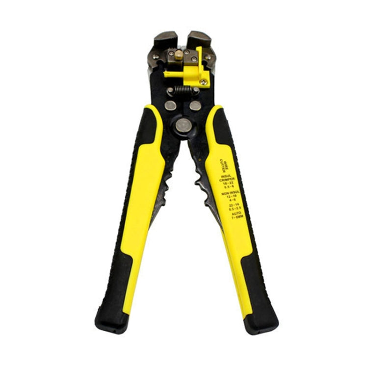 0.25-6.0 มม. มัลติฟังก์ชั่น ลวด Stripper + คีมจีบเหล็กคาร์บอน + ถุงเก็บ ชุดเครื่องมือ, 0.25-6.0mm Stripper