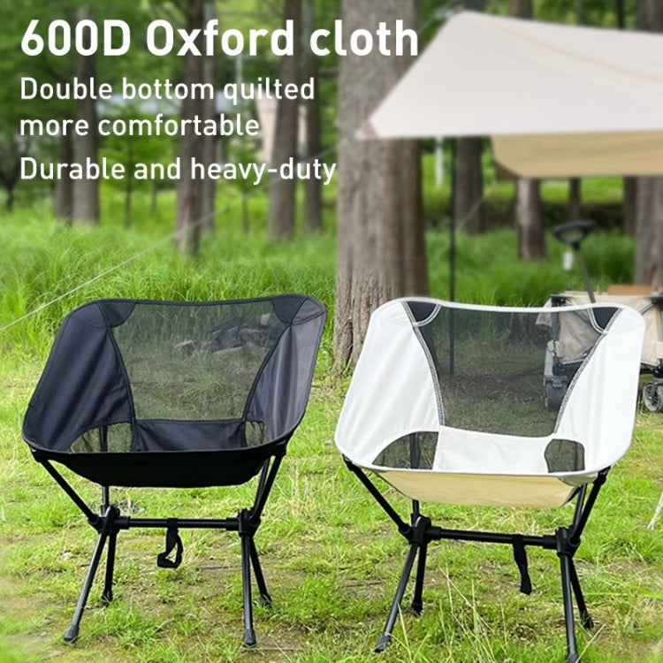 เก้าอี้พับแบบพกพาขนาดใหญ่สำหรับตั้งแคมป์กลางแจ้งชายหาดพักผ่อน, Large(Black), Large(Grey), Large(Navy Blue), Large (White)