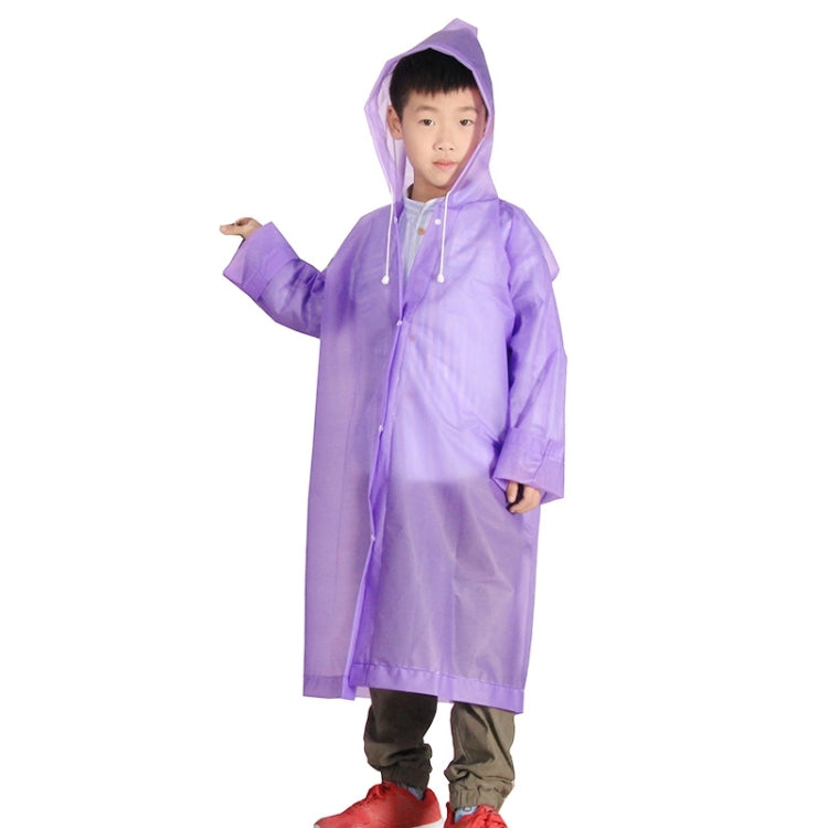 การปีนเขากลางแจ้ง Eva เด็กหนาแฟชั่นเสื้อกันฝนขนาดเฉลี่ย