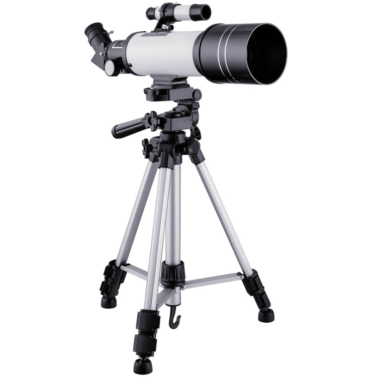 WR852-3 กล้องโทรทรรศน์ดาราศาสตร์ความละเอียดสูง 16x/66x70 พร้อมขาตั้งกล้องและคลิปยึดโทรศัพท์และตัวกรองดวงจันทร์, 66x70 White + Moon Filter, 66x70 Blue + Moon Filter
