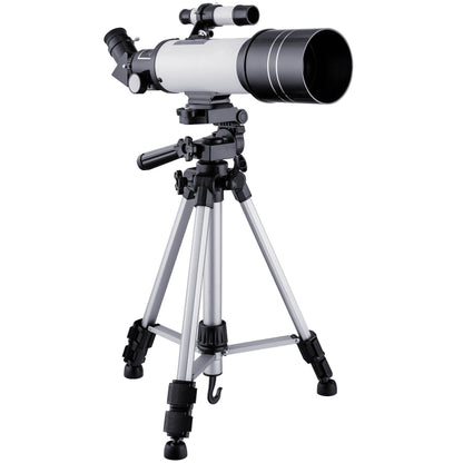 WR852-3 กล้องโทรทรรศน์ดาราศาสตร์ความละเอียดสูง 16x/66x70 พร้อมขาตั้งกล้องและคลิปยึดโทรศัพท์และตัวกรองดวงจันทร์, 66x70 White + Moon Filter, 66x70 Blue + Moon Filter