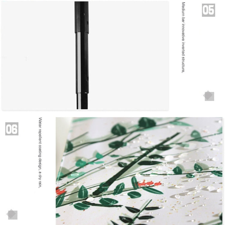 Creative Fresh Style สามพับเทปเงินป้องกันรังสีอัลตราไวโอเลตร่มบังแดด