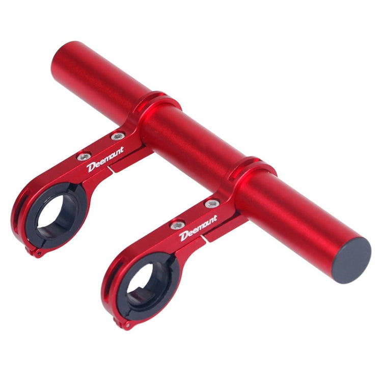 HLD-208 จักรยานเสือภูเขาอลูมิเนียมอัลลอยด์Handlebar ExtensionกรอบไฟฉายBracket, Alloy Red
