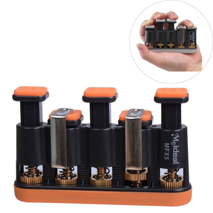ปรับช่วงนิ้วมือปาล์มExerciser Multi-Finger Tensionerกีตาร์เปียโนเทรนเนอร์MFX5
