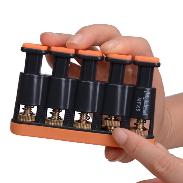 ปรับช่วงนิ้วมือปาล์มExerciser Multi-Finger Tensionerกีตาร์เปียโนเทรนเนอร์MFX5
