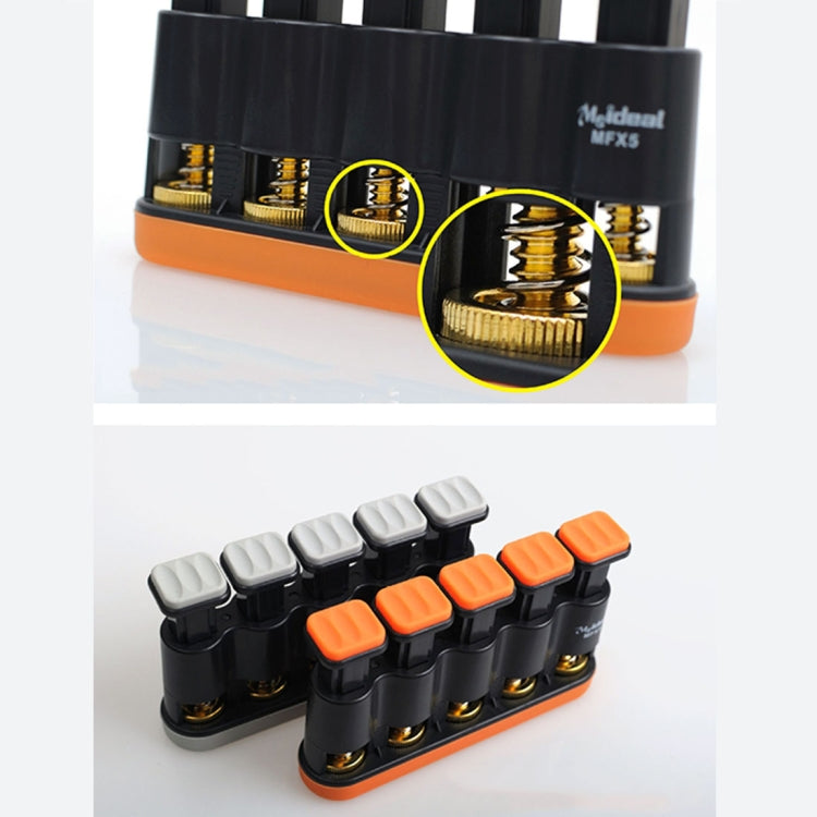 ปรับช่วงนิ้วมือปาล์มExerciser Multi-Finger Tensionerกีตาร์เปียโนเทรนเนอร์MFX5