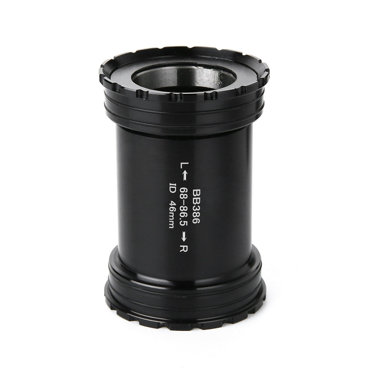 BB386 Press Fit สไตล์วงเล็บด้านล่างเหมาะกับ 68-86.5 มม.สำหรับ SRAM/โรเตอร์/FSA จักรยานเสือภูเขา, BB386