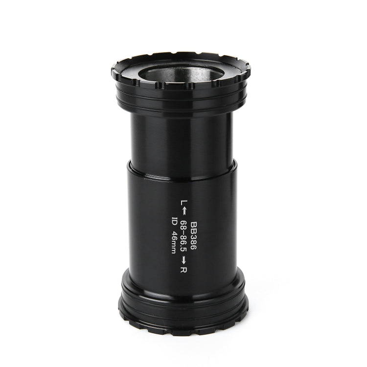 BB386 Press Fit สไตล์วงเล็บด้านล่างเหมาะกับ 68-86.5 มม.สำหรับ SRAM/โรเตอร์/FSA จักรยานเสือภูเขา, BB386