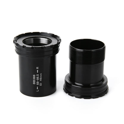 BB386 Press Fit สไตล์วงเล็บด้านล่างเหมาะกับ 68-86.5 มม.สำหรับ SRAM/โรเตอร์/FSA จักรยานเสือภูเขา, BB386