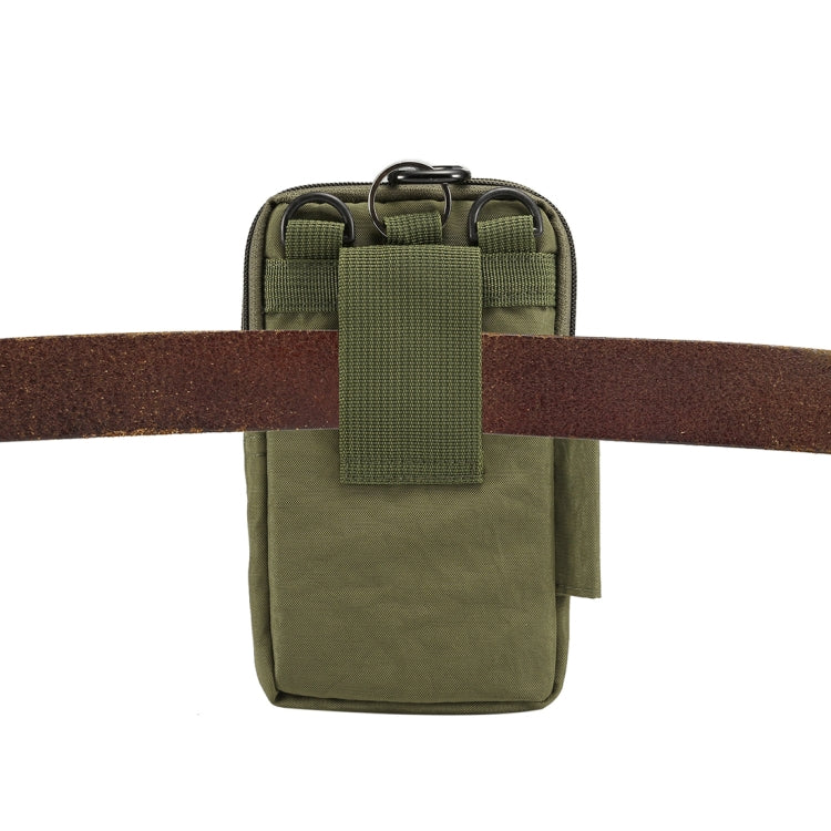 โทรศัพท์กลางแจ้งกระเป๋าถือกระเป๋าไนลอนCrossbodyไหล่โทรศัพท์มือถือHolsterเข็มขัดเอวกระเป๋าสตางค์กระเป๋าCarabiner
