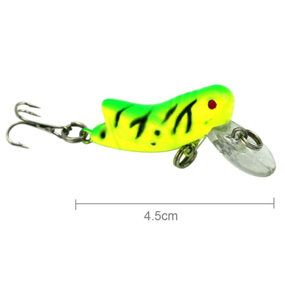 HENGJIA 4.5cm Biomimetic Fly Locusts เหยื่อตกปลาเหยื่อตกปลา, การจัดส่งสีแบบสุ่ม, Grasshopper