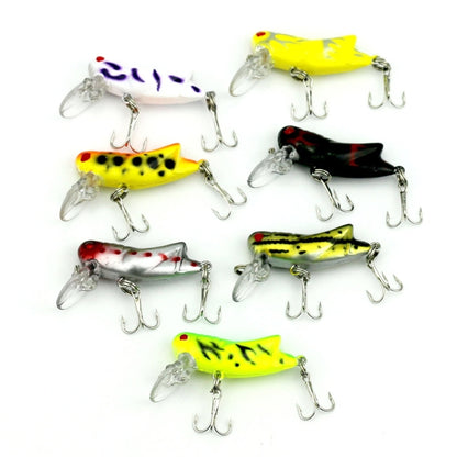 HENGJIA 4.5cm Biomimetic Fly Locusts เหยื่อตกปลาเหยื่อตกปลา, การจัดส่งสีแบบสุ่ม, Grasshopper