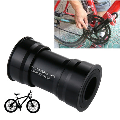 BB386 EVO Press Fit สไตล์วงเล็บด้านล่างเหมาะกับ 86.5 มม.สำหรับ SHIMANO,Prowheel,SRAM GXP จักรยานเสือภูเขา, BB386