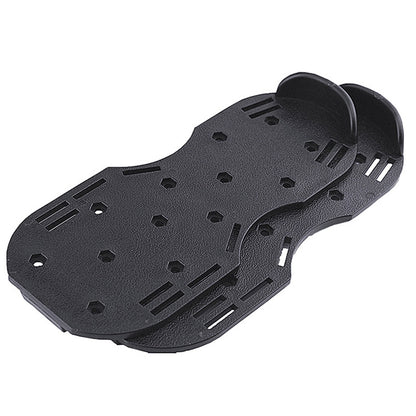 สวน สนามหญ้า เครื่องมือทำสวน Grass Ripper Spiked Shoes พร้อมหัวเข็มขัดโลหะ 8 อัน, With 8 Metal Buckles (Black), With 8 Metal Buckles (Green)