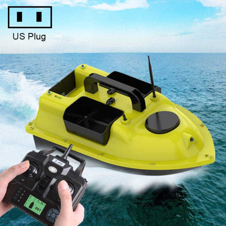 D18B GPS Outdoor Double Motors เรือประมงพร้อมเหยื่อ 3 ชิ้น, ปลั๊ก US, D18B GPS (EU Plug), D18B GPS (US Plug)