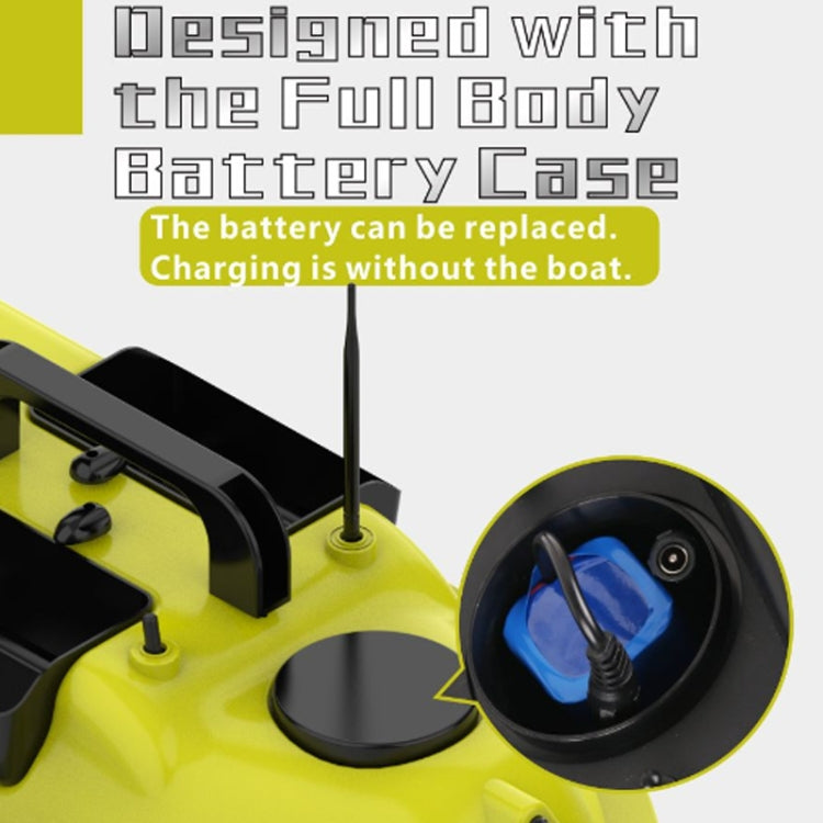 D18B GPS Outdoor Double Motors เรือประมงพร้อมเหยื่อ 3 ชิ้น, ปลั๊ก US, D18B GPS (EU Plug), D18B GPS (US Plug)