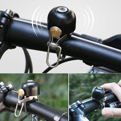 กระดิ่งจักรยานกระดิ่งทองแดงย้อนยุคอุปกรณ์ปั่นจักรยาน, Bicycle Bell (Silver), Bicycle Bell (Gold), Bicycle Bell (brass)