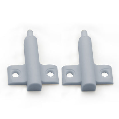 20 PCS เครื่องบินรูปร่างบัฟเฟอร์ด้านหลังตู้ประตู Anticollision Damper โช้คอัพ, Back Buffer (Grey), Back Buffer (White)