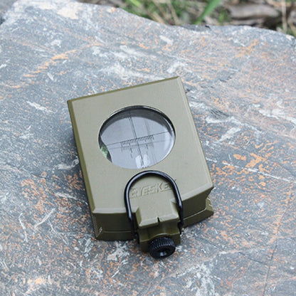GoldGood K4074 Outdoor Multi-function Military Travel Geology Pocket เข็มทิศอเมริกันแบบแท่งปริซึมพร้อมจอแสดงผลส่องสว่าง, K4074