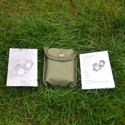 GoldGood K4074 Outdoor Multi-function Military Travel Geology Pocket เข็มทิศอเมริกันแบบแท่งปริซึมพร้อมจอแสดงผลส่องสว่าง, K4074