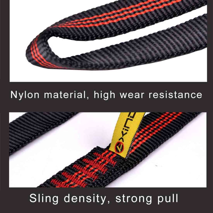 XINDA XD-D9312 สลิงปีนเขาน้ำหนัก 22kN ความยาว: 60 ซม., Length: 60cm