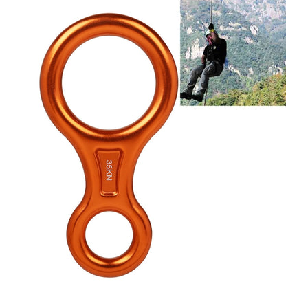 อุปกรณ์ปีนเขากู้ภัยรูปที่ 8 Descender Rappelling Gear Belay Device (สีดำ), TP8601P  (Silver), TP8601P  (Red), TP8601P  (Blue), TP8601P  (Gold), TP8601P  (Orange), TP8601P  (Dark Gray)