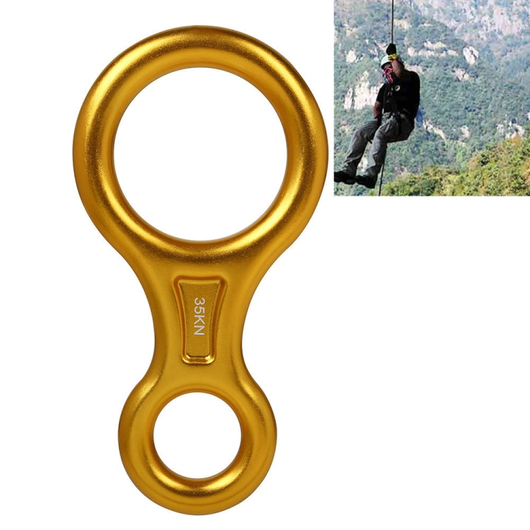 อุปกรณ์ปีนเขากู้ภัยรูปที่ 8 Descender Rappelling Gear Belay Device (สีดำ), TP8601P  (Silver), TP8601P  (Red), TP8601P  (Blue), TP8601P  (Gold), TP8601P  (Orange), TP8601P  (Dark Gray)