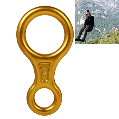 อุปกรณ์ปีนเขากู้ภัยรูปที่ 8 Descender Rappelling Gear Belay Device (สีดำ), TP8601P  (Silver), TP8601P  (Red), TP8601P  (Blue), TP8601P  (Gold), TP8601P  (Orange), TP8601P  (Dark Gray)