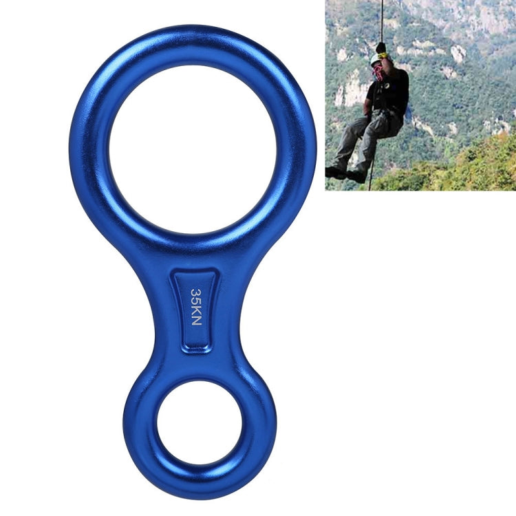 อุปกรณ์ปีนเขากู้ภัยรูปที่ 8 Descender Rappelling Gear Belay Device (สีดำ), TP8601P  (Silver), TP8601P  (Red), TP8601P  (Blue), TP8601P  (Gold), TP8601P  (Orange), TP8601P  (Dark Gray)