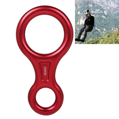 อุปกรณ์ปีนเขากู้ภัยรูปที่ 8 Descender Rappelling Gear Belay Device (สีดำ), TP8601P  (Silver), TP8601P  (Red), TP8601P  (Blue), TP8601P  (Gold), TP8601P  (Orange), TP8601P  (Dark Gray)