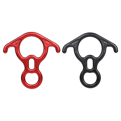 XINDA XD8602 ปีนเขากู้ภัยรูปที่ 8 Descender พร้อมอุปกรณ์ Belay เกียร์ก้มหู