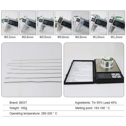 ลวดเชื่อม 0.6 มม. 100 ก. ที่ดีที่สุด, 0.6mm Welding Wire