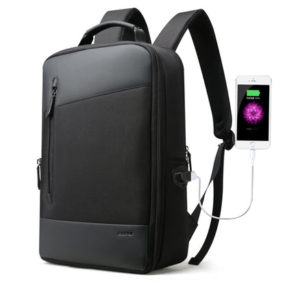 Bopai 851-009911 กระเป๋าสะพายคู่ความจุขนาดใหญ่กันน้ำป้องกันการโจรกรรมพร้อมพอร์ตชาร์จ USB ขนาด: 30.5x13x45 ซม., 851-009911