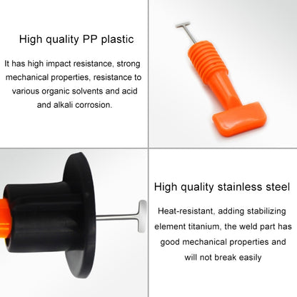 50 ชิ้น Leveler คลิปอุปกรณ์ปรับระดับปูกระเบื้องตำแหน่งเอดส์, Positioning Aids