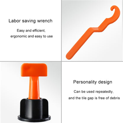 50 ชิ้น Leveler คลิปอุปกรณ์ปรับระดับปูกระเบื้องตำแหน่งเอดส์, Positioning Aids